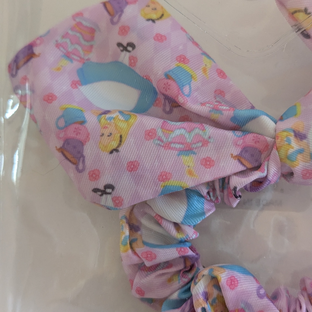 Stoney Clover Lane x Disney Pink & Blue Bow Scrunchie - Picture 3 of 3